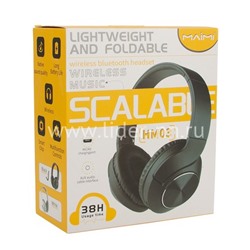 Наушники MP3/MP4 Bluetooth MAIMI (HM03) полноразмерные (черные)
