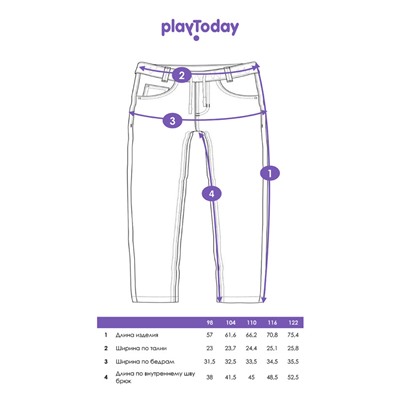 Джинсы для девочки