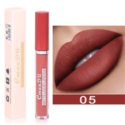 Матовая жидкая помада для губ CmaaDU MATTE LIQUID LIPSTICK оттенок 05