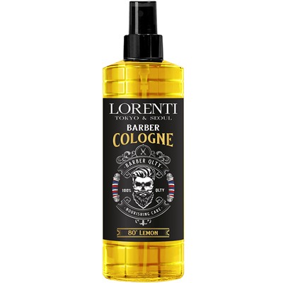 LORENTI Спрей после бритья LEMON, Baccarat oud, 400 мл