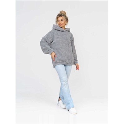 Женская толстовка мод.1770/4 (оверсайз) / Светло-серый