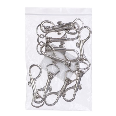 Карабин узкий, 6.2 см (ширина проушины 1.7 см)