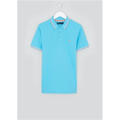 Big & Tall Neon Tipped Polo Shirt