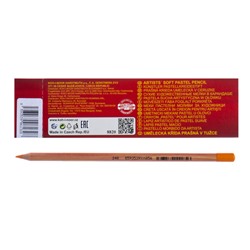 Пастель сухая в карандаше Koh-I-Noor GIOCONDA 8820/40 Soft Pastel, оранжевый кадмий