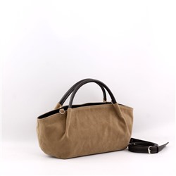 Сумка 362 эко-замша песочный