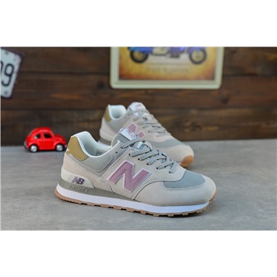 Премиальные New Balance 574 из натуральной замши