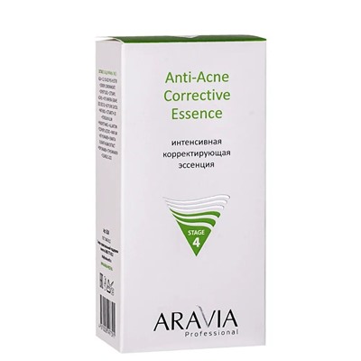 Интенсивная корректирующая эссенция для жирной и проблемной кожи Anti-Acne Corrective Essence, Aravia 50 мл