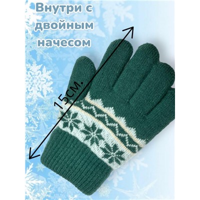 Перчатки детские для девочек Арт 2023/7 тип 7