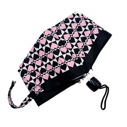 L354-4537 Harlequin Heart (Сердце Арлекина) Зонт женский механика Fulton