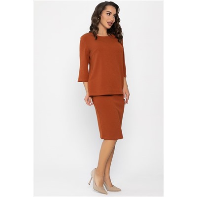 Костюм трикотажный Джуди (терракот) К14341-10М