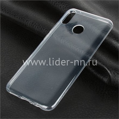 Задняя панель для Huawei Y9 2019 Силикон  прозрачная (пакет)