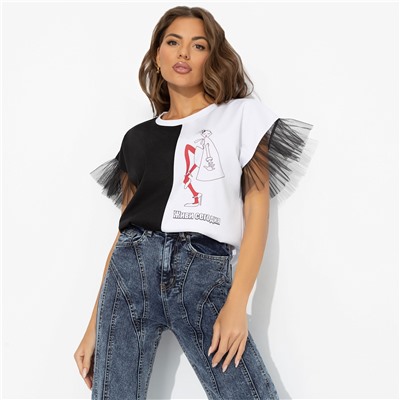 Футболка с лозунгом, Загадочная собеседница