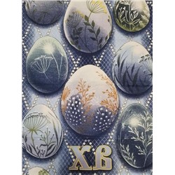 Полотенце кухонное вафельное купон / Пасха (в ассортименте)