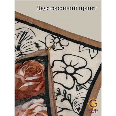 Платок на шею с украшением Артикул 2455/33