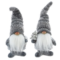 Фигурка декоративная "Гном", L8,5 W5 H20/10 см, 2в.