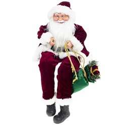 GAEM Дед Мороз, L27 W13 H75/48 см