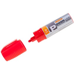 Маркер перманентный промышленный "PER-2707" красный скошенный, 7мм Line Plus PER-2707/12/ Подробнее