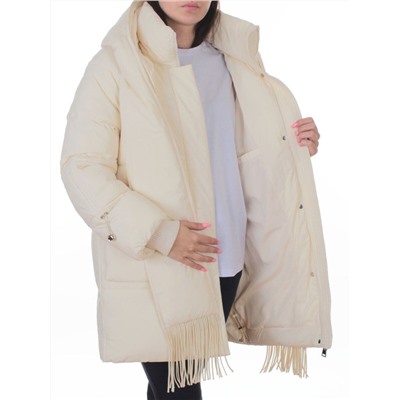 H781 MILK Куртка зимняя женская (200 гр. холлофайбер)