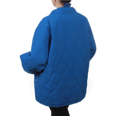 H24-213 BLUE Куртка демисезонная женская (100 гр. синтепон)