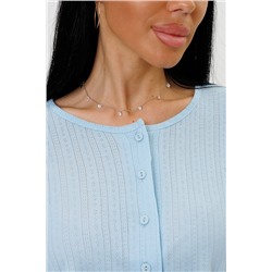 Женская пижама с брюками 2244/3 / Голубой