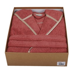 Халат Велюровый Женский (L) Ecosoft Somon Bayan Bornoz Large - EcoCotton