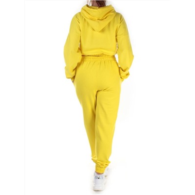Y294 YELLOW Спортивный костюм женский (100% хлопок)