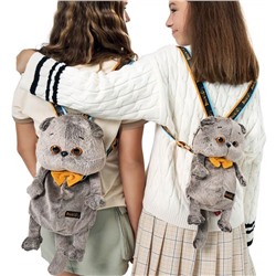 Рюкзак "Кот Басик в галстуке-бабочке" (27 см)