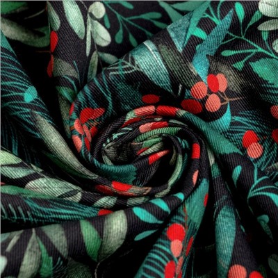 Скатерть "Этель" "Winter berry" 144х110+/- 3см, 100%хл, саржа 190г/м2