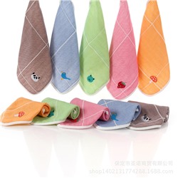 Japanese gauze scarf, handkerchief, children's eating bib for baby, wholesale