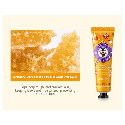 Набор кремов для рук в коробке Новогодний Kormesic, 4 шт. * 30 гр.