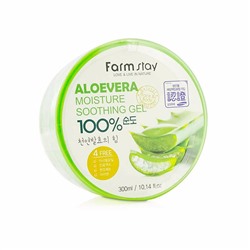 Гель для тела многофункциональный MOISTURE SOOTHING GEL ALOEVERA, FarmStay, 300 мл