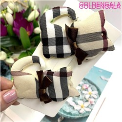 Набор зажимов для волос "Уточка" размер 7 см УТ14