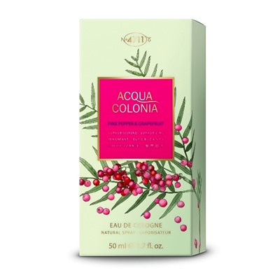 4711 Acqua Colonia Pink Pepper & Grapefruit Eau de Cologne Spray Одеколон унисекс, 50 мл