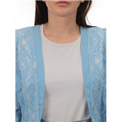 219 LT. BLUE Пиджак женский (68% хлопок, 32% полиэстер)