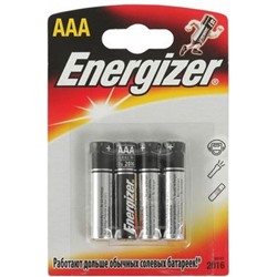 Элемент питания LRO3 ENERGIZER MAX 4BL Energizer