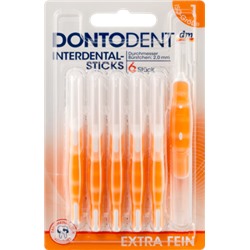 DONTODENT Межзубные ёршики fein / ISO-Gr. 1, 6 шт