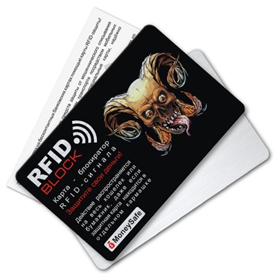 RF032 Защитная RFID-карта Демон, металл