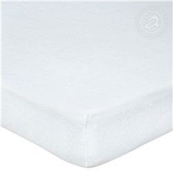 Простыня махровая на резинке Подснежник Арт Дизайн