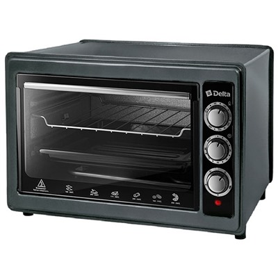 Духовой шкаф DELTA D-0124 1300Вт 37л черная