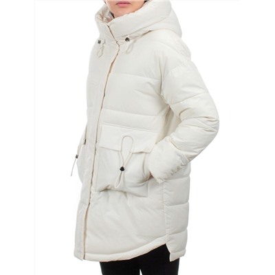 3335 MILK WHITE Куртка зимняя облегченная женская (150 гр. холлофайбер)