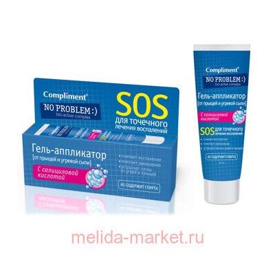 Compliment No Problem ГЕЛЬ-аппликатор ОТ ПРЫЩЕЙ 25мл