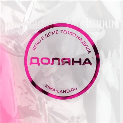 Молд Доляна «Лепнина», силикон, 14.3×4.7×0.9 см, розовый