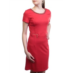 1603 RED Платье женское (90% хлопок, 10% полиэстер)