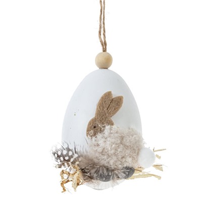 GAEM Изделие декоративное подвесное "Яйцо" (блок 6шт), L5 W6 H9 см, 3в.