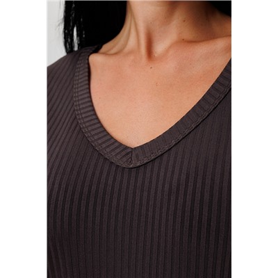 Женский костюм с брюками 2217/3 / Шоколадный