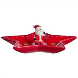 БЛЮДО СЕРВИРОВНОЧНОЕ КОЛЛЕКЦИЯ "CHRISTMAS GIFT" 25,5*24*7,5 СМ