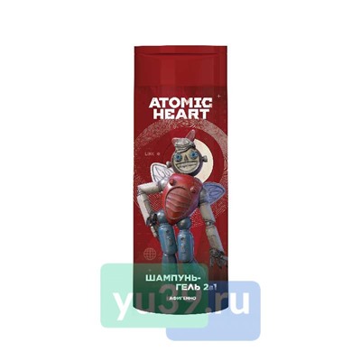 Шампунь для мужчин Atomic Heart, 2в1, тонизирующий, 400мл