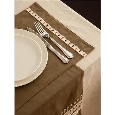 Салфетка под приборы Nomad grid из коллекции Ethnic, 33х48 см