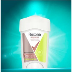 Rexona  Antitranspirant Deocreme Maximum Protection Stress Control, 45 ml Крем-дезодорант-антиперспирант Максимальная защита Stress Control, 45 мл