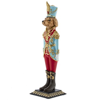 GAEM Фигурка декоративная "Солдатик-собака", L9 W9 H32 см